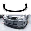 Передний бампер сплиттер губа для Subaru Impreza WRX STI 2011 2012 2013 2014 ABS диффузор обвес