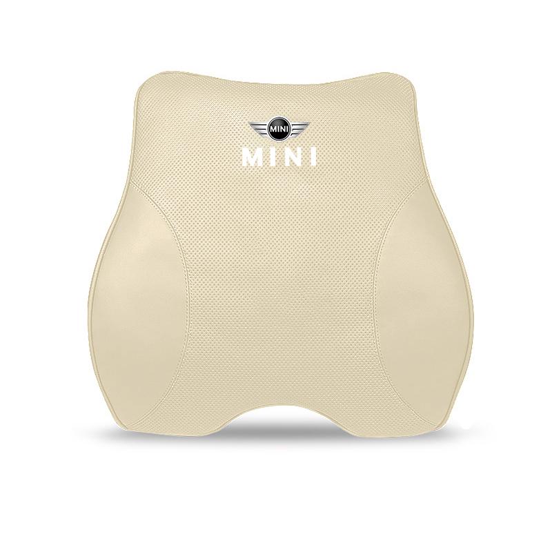 Memory Cotton Car Seat Headrest/Neck Lumbar Protection Cushion For Mini Cooper JCW Works R56 R50 F54 F55 F56 F57 F60 R52 R53 R55