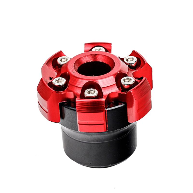 1 Pair Motorcycle Anti-Fall Cup Aluminum Alloy Motorcycle Front Cover Shock Absorber Front Fork Resistance Cup Modified Accessories