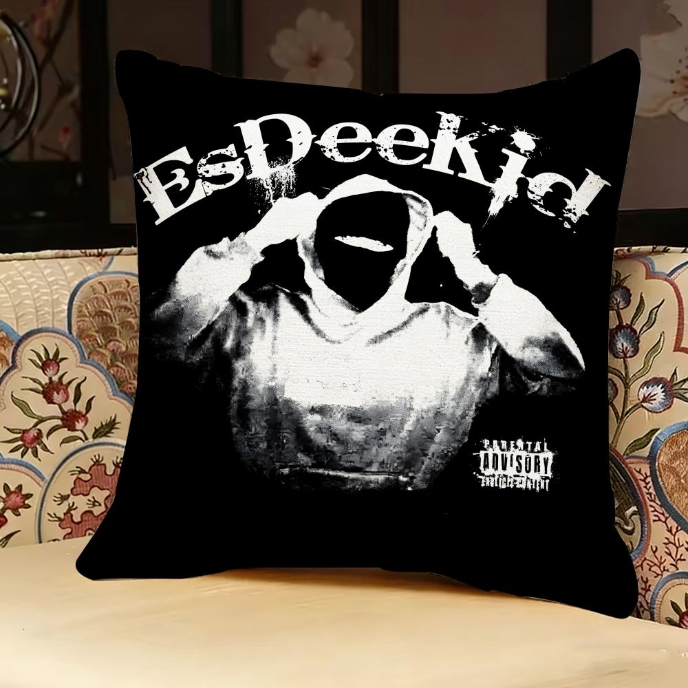 Наволочка для подушки Rapper Pillow Case E-esDeeKid, Двусторонняя печать, Подушка для дивана, Подушка для изголовья кровати