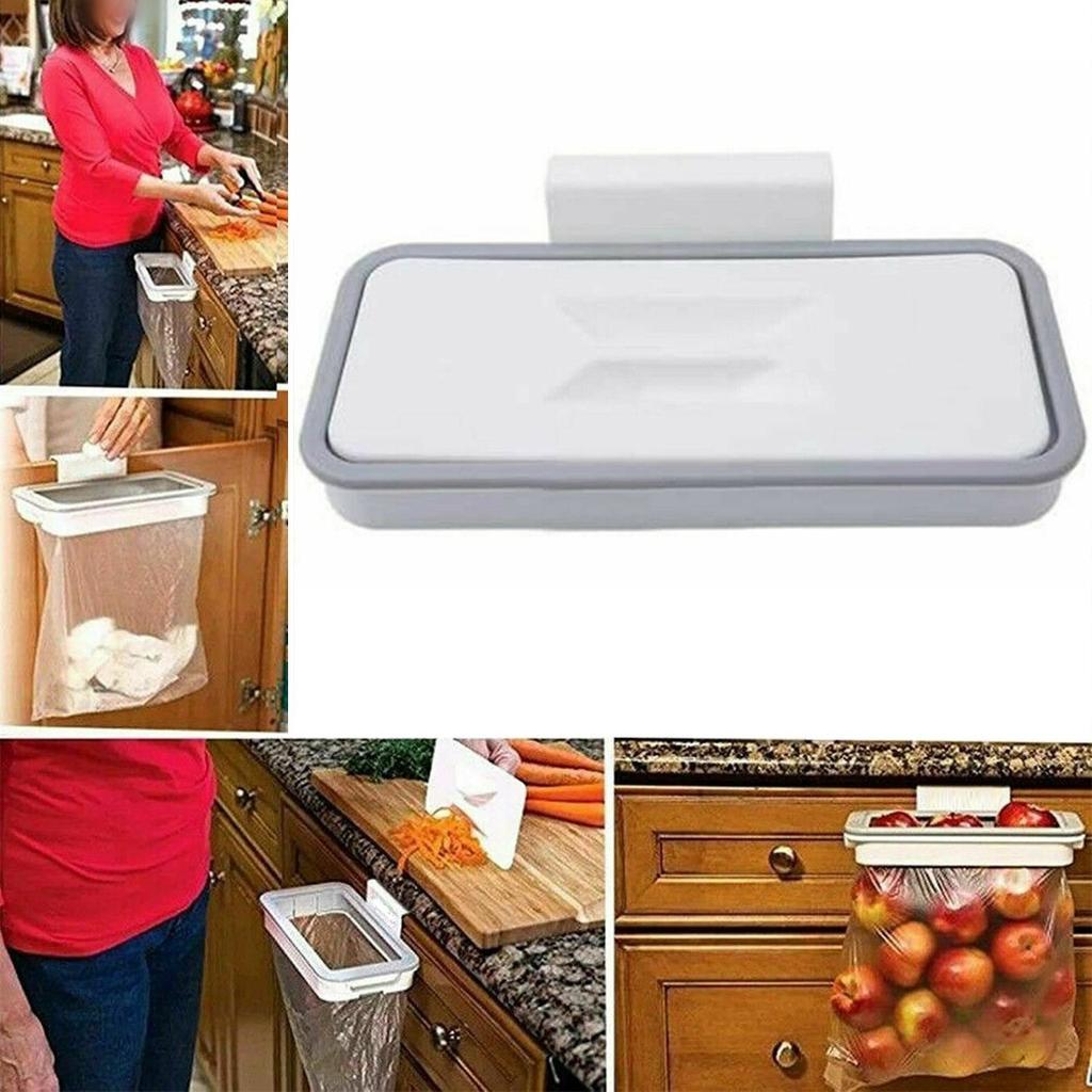 Trash Bag Holder Tasteless Waste Bin Hanging Bag Holder