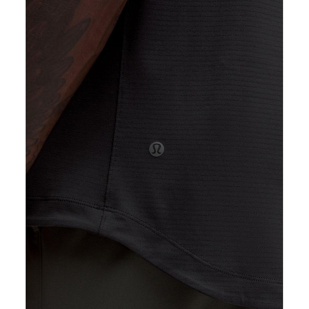 Lululemon Рубашка с коротким рукавом Licensed To Train Чёрная