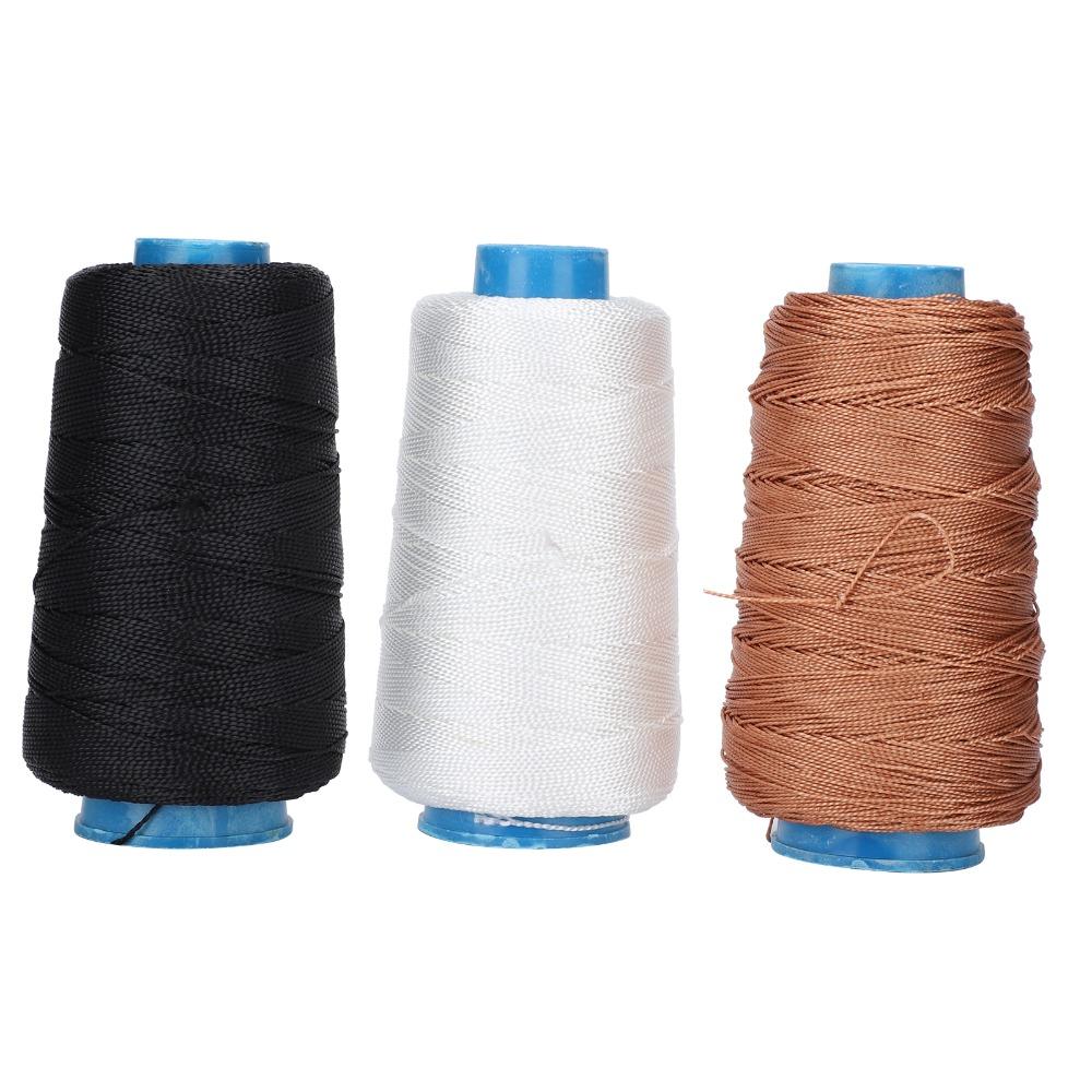3Pcs Polyester Kite Rope Thread 3000 Yards High Strength Thread Bonded Nylon Thread  For Upholstery