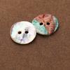 10Pcs Nature Sea Shell Made Shirt Buttons Multisizes Sewing Accessories Garment Fit Dly Craft Ornament Seashell Buttons