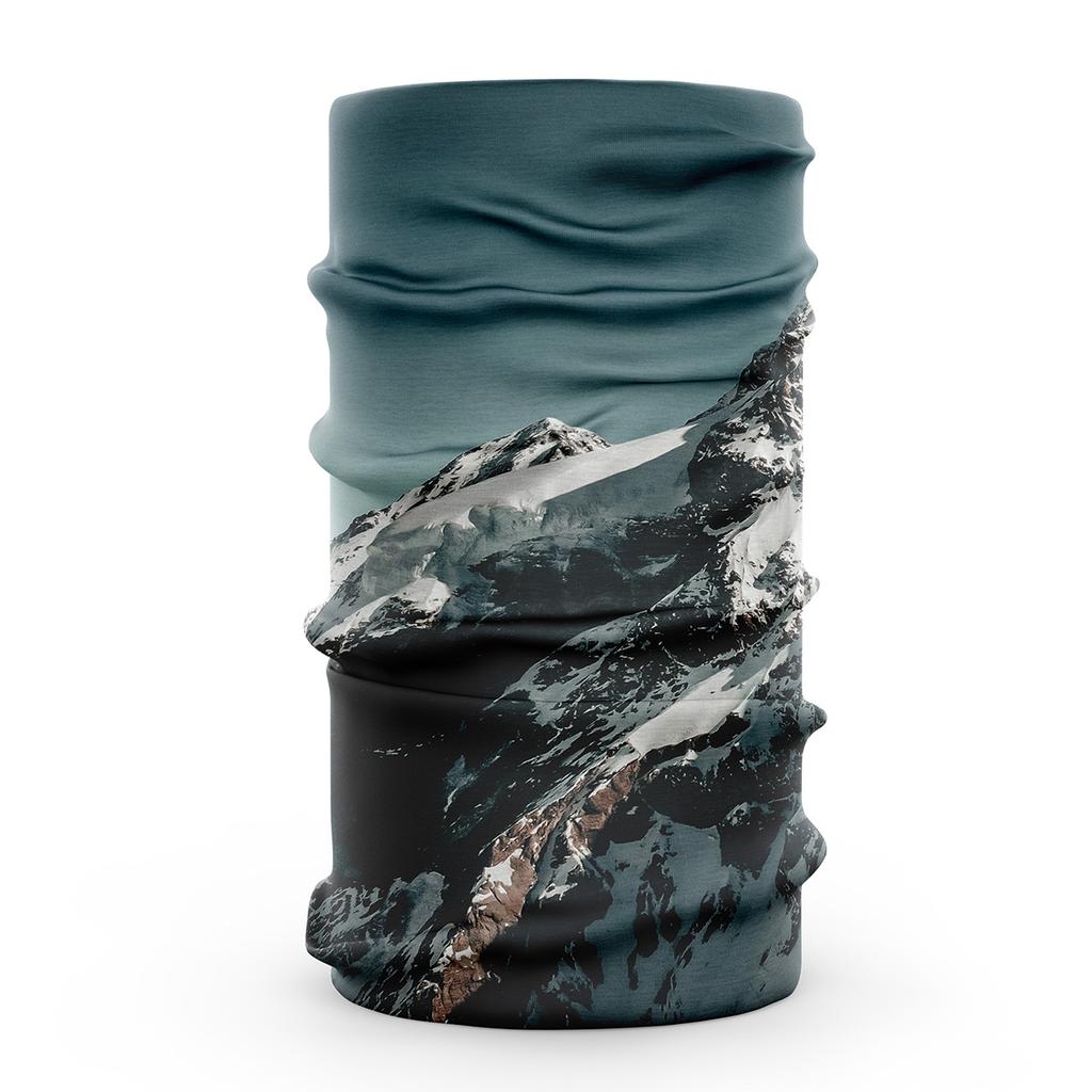 3D Visual Effects Smoother Ice Silk Fabric Face Bandana Scarf Dustproof Neck Gaiter Breathable Unisex Hiking Cycling Headwear