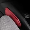 Кожаная подушка для ног автомобиля Универсальная самоклеящаяся накладка для колена и стопы против столкновений на дверь, подушка для поддержки локтя, аксессуары для интерьера автомобиля
