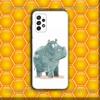 Cute Hippo Hippopotamus  Phone Case Silicone For Samsung S30,23,21,22,20 FE lite,S10,9,PIus Note20ultra Soft Transparent