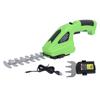 7.2V Cordless Grass Shear Cordless Handheld Grass Trimmer 2 In 1 Handheld Hedge Trimmer for Garden