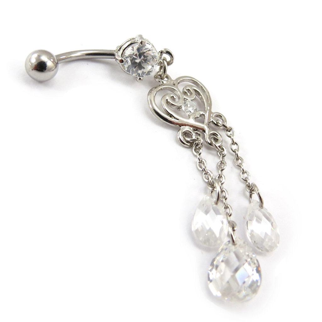 Les Trésors De Lily [E6400] — Пирсинг «1001 сердце», белый