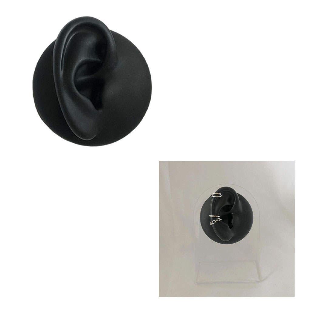 Правая модель уха для симуляции Силиконовая Мягкая Дисплей для Ювелирных Изделий Серег Пуссет Массаж Уха