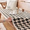 Houndstooth Solid Wood Sofa Cushions, Plush Autumn and Winter Mahogany Sofa Cushions, New Non-slip Seat Cushion Covers