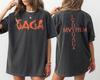 Футболка Lady Gaga The Mayhem Ball Tour 2025, Версия 4, для Семейных Фанатов, Двусторонняя футболка, Унисекс футболка