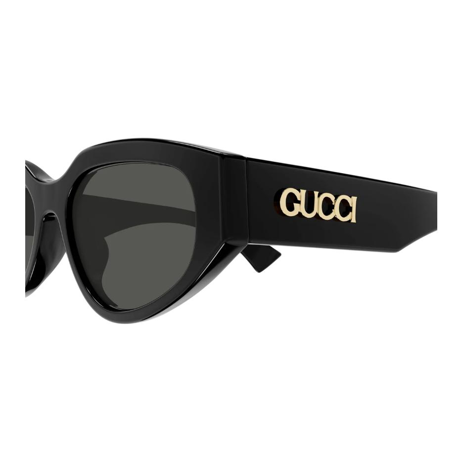 Gucci Cat Eye Original Design Sunglasses Unisex sunglasses Black GG1845SA001