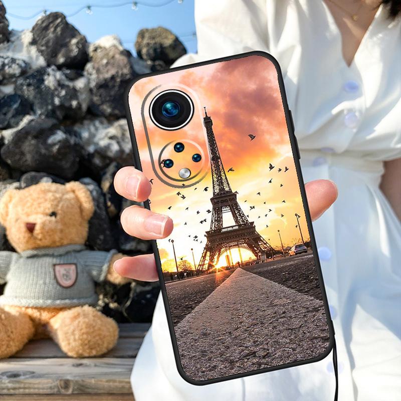 Чехол для телефона Paris Eiffel Tower France для Honor 90 Lite 50 70 Magic 5 6 Pro X6 X7 X8 X9 X6a X7a X8a X9a X9b X8b
