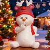 Yousheng Рождественская фигурка снеговика Мини 3" смола сидящий снеговик настольное украшение для дома стола полки каминной полки зимняя праздничная вечеринка
