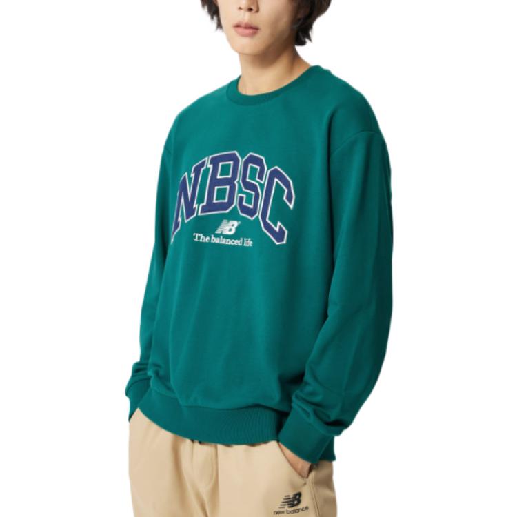 New Balance Толстовка Унисекс Зеленая 5CC44333-GRN