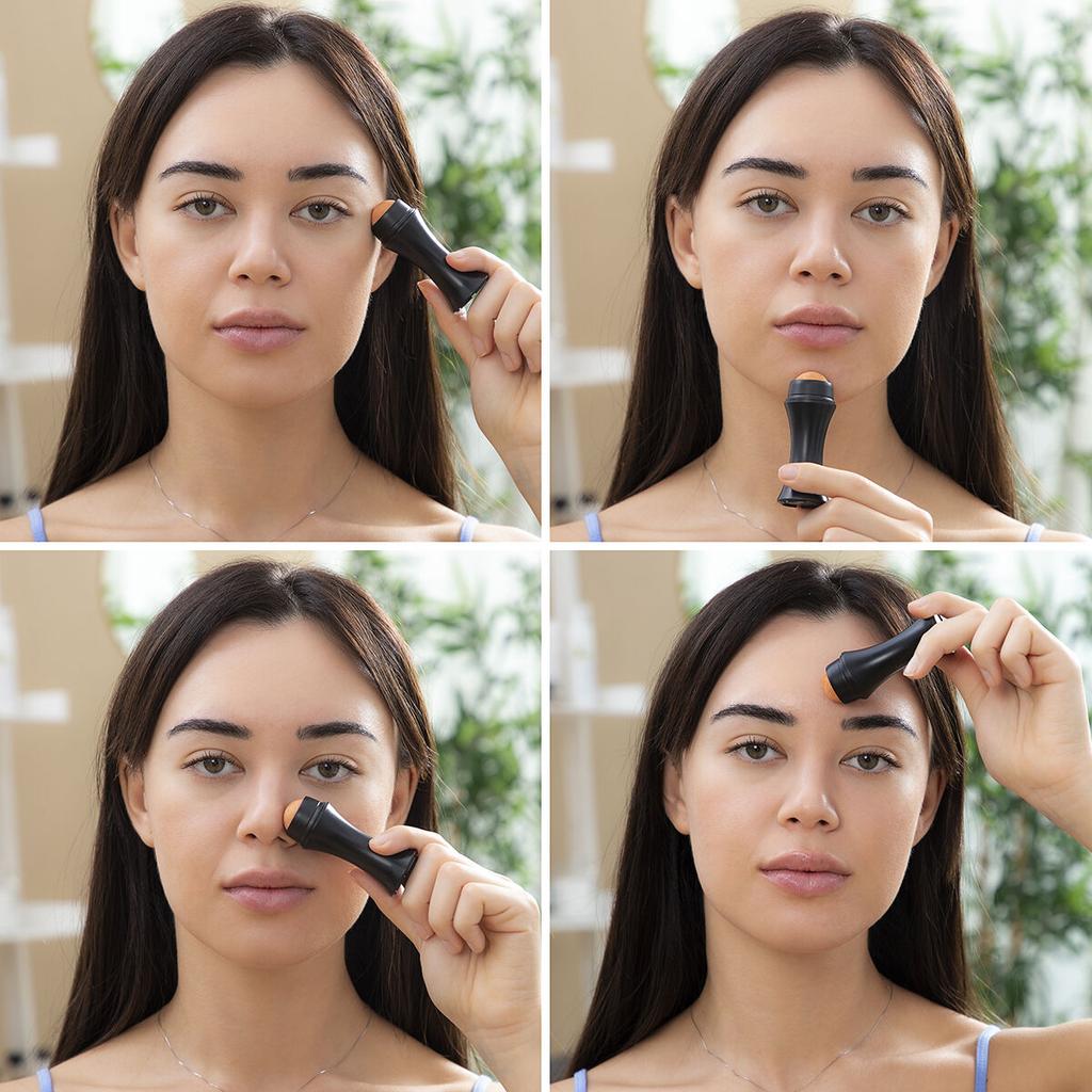 Матирующий вулканический роллер для лица Ovoller InnovaGoods