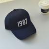 1987 г., женская фуражка с надписью, модная корейская версия студенческой пары в гонконгском стиле, повседневная универсальная бейсболка для уличной стрельбы, мужская