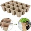 10 Pack Plant Seeding Pots Seedling Peat Pots Organic Eco-Friendly Nursery Pot Seed Starter Tray for Starting Flowers Herbs
