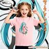New Arrival Hatsune Miku Anime Printed T Shirt Pure COS Cartoon Design Unisex Kids Casual Top For Boys Girls Daily Outdoor Wear