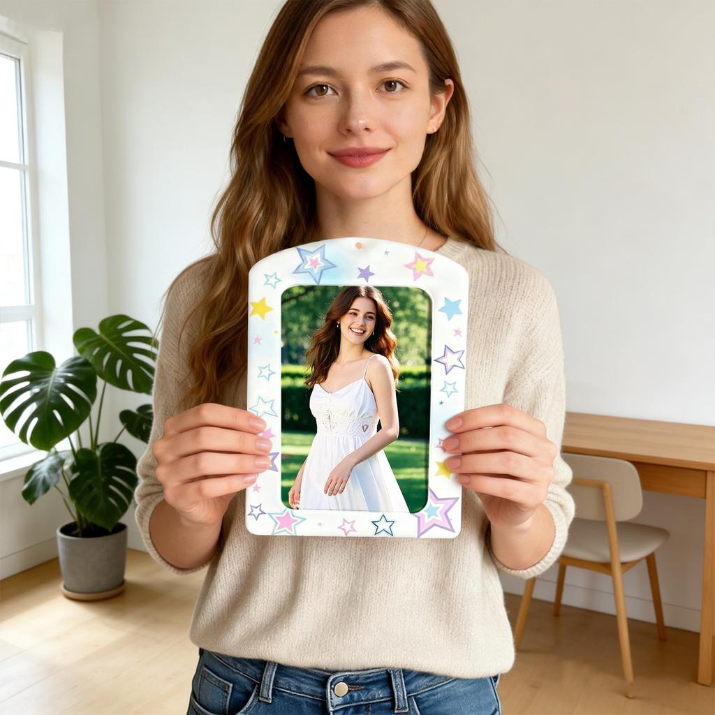 Гигантский держатель для фотокарточек, держатель для забавных фотокарточек формата А4, большой альбом для айдолов, держатели для фотокарточек для фанатов музыкальных фестивалей, ПВХ-протекторы для открыток, принтов