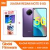 Original Xiaomi Redmi Note 9 5G 8GB 256GB Cellphone 5000mAh Large Battery 6.53 Inch 48 Million Pixels 5G Smartphone Global ROM