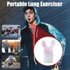 Портативный дыхательный тренажер с регулируемым сопротивлением для мужчин и женщин, тренажер для мышц полости рта, емкость легких, оборудование для тренировки брюшного дыхания