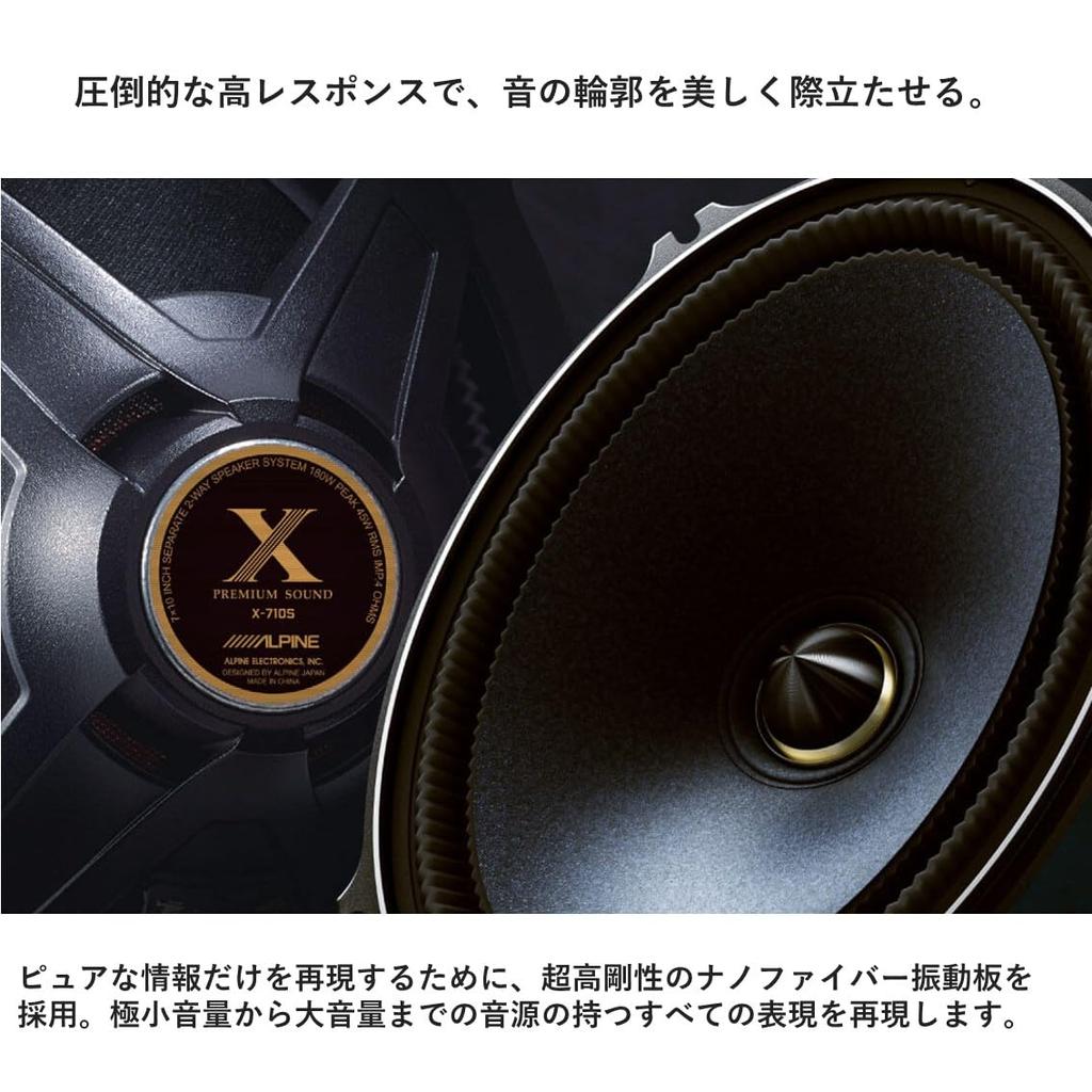 Alpine Exclusive Speaker (ALPINE) Alphard/Vellfire (40 Series) Lift-up 3-way