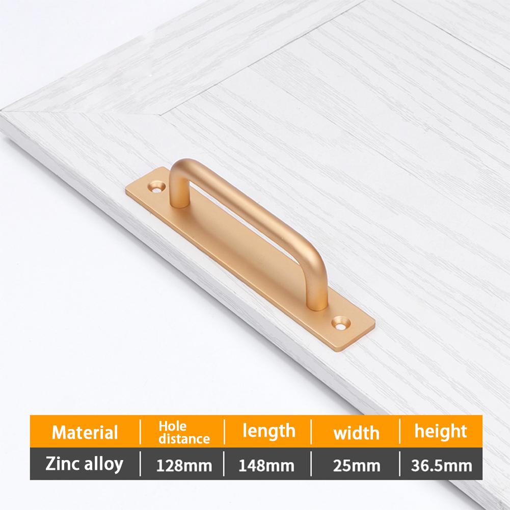 1 шт. Металлическая прочная ручка для двери амбара, ручка с длинным основанием, ручка с длинным основанием для ворот гаража