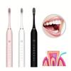 1pc- Adult Smart Sonic Electric Toothbrush - Multiple Modes, Ultra Soft Brushes, Ideal Gift for Couples and Families