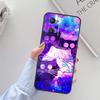 Space Happy Cats For Realme 11 10 12 13 14 Pro Plus GT 5 6 6T GT7 Pro C67 C61 C53 C51 C21Y C25S C55 C75 Case