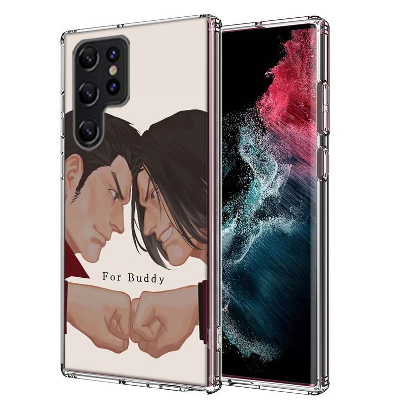 Yakuza 0 Game Capa Phone Case For Samsung S26 Ultra S25 Edge Galaxy S23 S21 S20 S24 FE S22 S10 Plus Cover Clear TPU Shell Coque