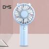 Портативный небольшой вентилятор с 3 настройками скорости Мощный воздушный поток Низкий уровень шума Карманный вентилятор с перезаряжаемой батареей USB