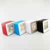 Simple square electronic alarm clock, cute student home bedroom multi-functional color electronic digital clock