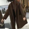 2025 Women's Mid-Length Korean Style Double-Sided Wool Coat