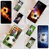 Чехол для телефона Футбольный мяч для Samsung Galaxy S26 Ultra S25 S24 S23 S22 S21 S20 Note10