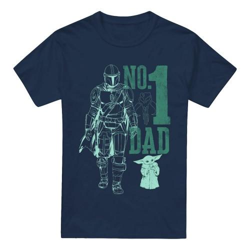 Star Wars: The Mandalorian Mens No.1 Dad Mando T-Shirt