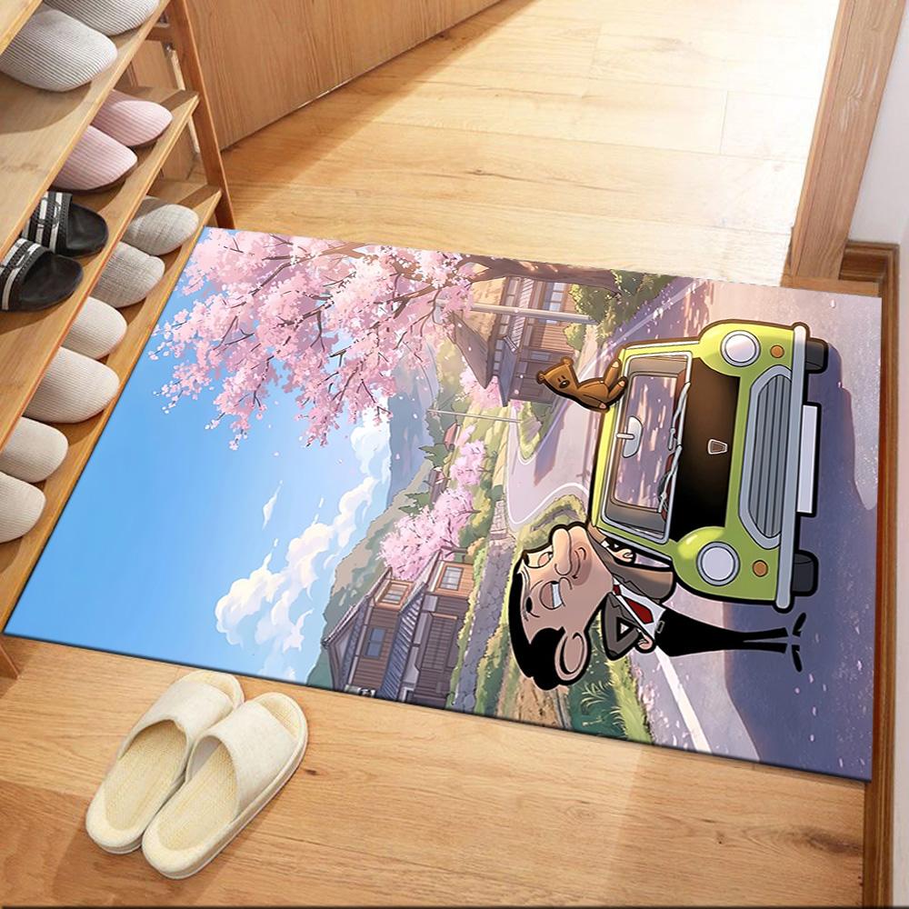 Mr. Bean1 Square rugs are a great choice for living rooms, bedrooms, home décor, and as gifts.