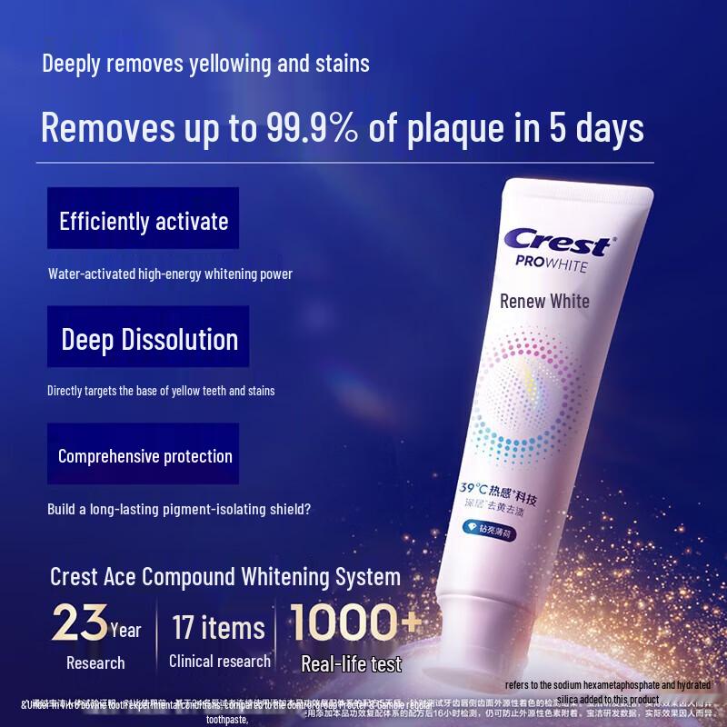 Crest Heat Sensation Whitening Toothpaste