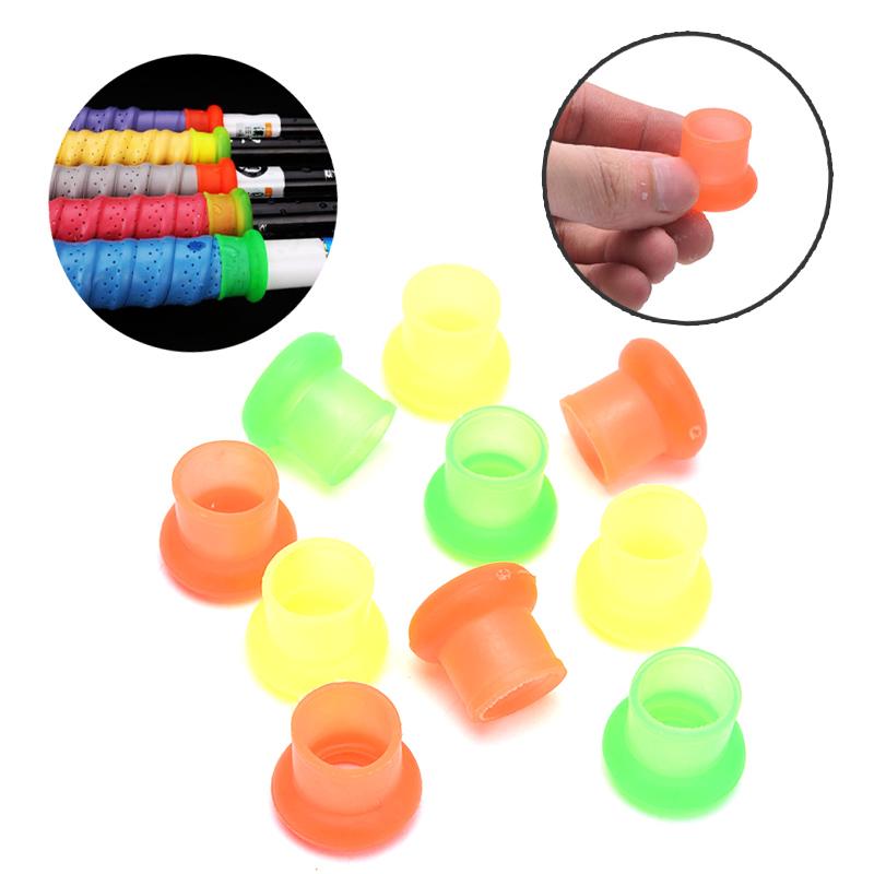 10Pcs Rubber Fishing Rod Clip O-Shaped Anti-Skid Ring Fishing Tool Supplies