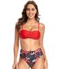 Brazilian Swimsuit Two Piece Bikini Set Slimming Panties M