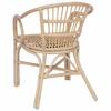 Stackable Chair Natural 58 x 60 x 81 cm Rattan