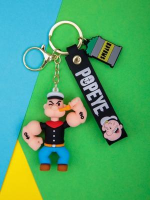 Брелок Моряк Попай Popeye the Sailor для детей на ключи сумку игрушка 7 см