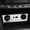 Для Hyundai Encino Kona Kauai 2017 - 2025 LHD Панель кнопки USB прикуривателя в центре Накладка Декоративная наклейка Автоаксессуары