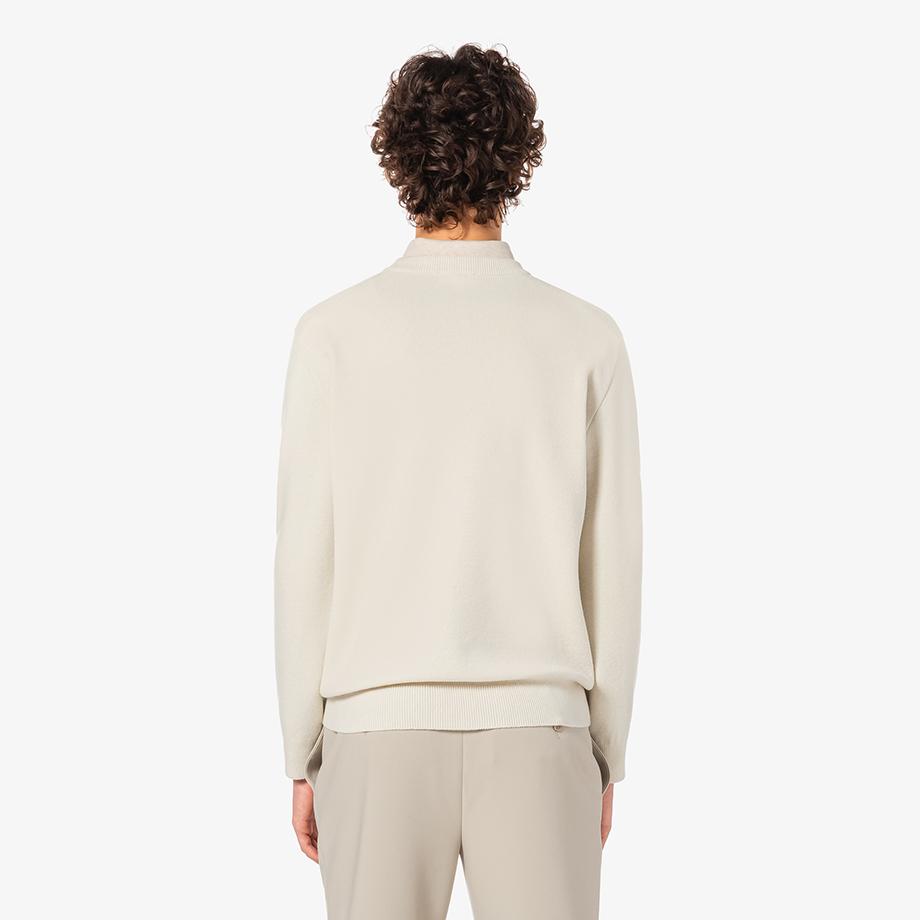[lacoste] Men's Basic Crew Neck Pullover AH596E-55NXFJ