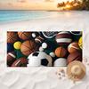 Ball Soft and Comfortable Beach Towel Perfect for Vacations and Poolside Use an Ideal Gift for Summer Holidays