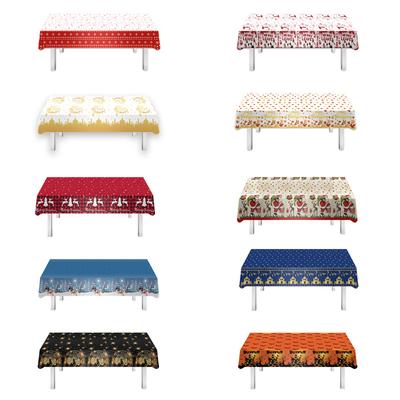 Праздничные скатерти в горошек Одноразовые скатерти из ПЭ День святого Валентина, Ирландский ст. Вечеринка в честь Дня святого Патрика