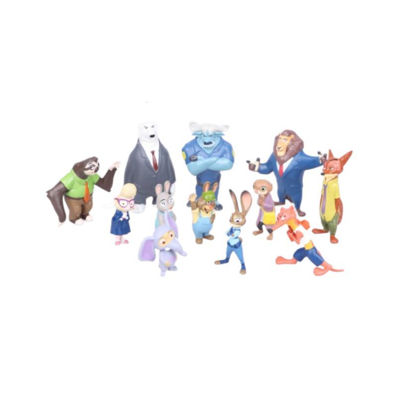 Trolls 12-Style Figurines: Ugly Dolls and Micro Landscape Cake Decorations