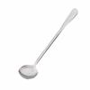 Coffee Spoon Stainless Steel Round Tea Dessert Sugar Stirring Spoon Long Handle for Cafe Kitchen