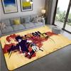Anime Naruto Non-slip Area Rugs Large Mat Rugs for Living Room Comfortable Carpet Soft Floor Mat Rugs for Bedroom